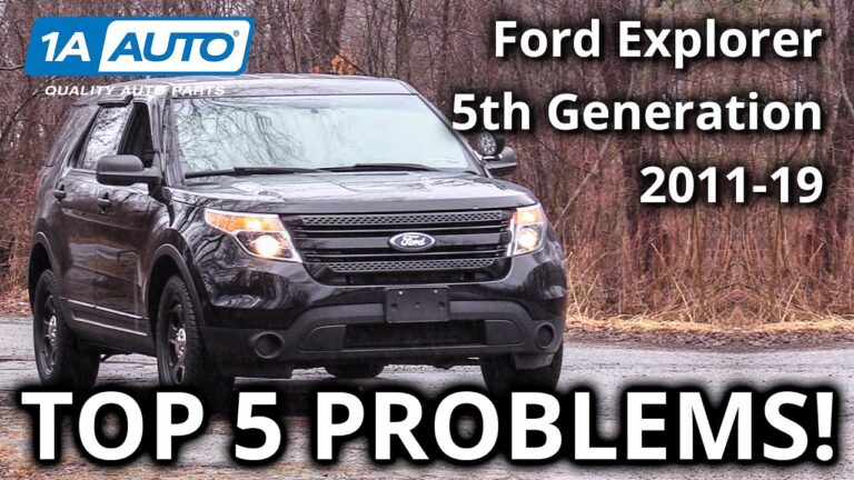 2017 Ford Explorer Transmission Problems