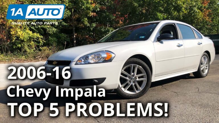 2007 Chevy Impala Transmission Problems