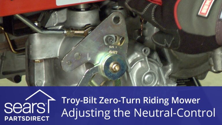 Troy Bilt Mustang 50 Hydrostatic Transmission Problems